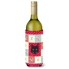 Caroline's Treasures CK5099LITERK Chantilly Tiffany Cat Weinflasche Hugger Cold-Beverage-Koozies 750 ml Mehrfarbig