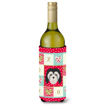 Caroline's Treasures CK5216LITERK Lowchen Little Lion Dog Butelka na wino Hugger na zimne napoje-koozies 750 ml Multicolor""""
