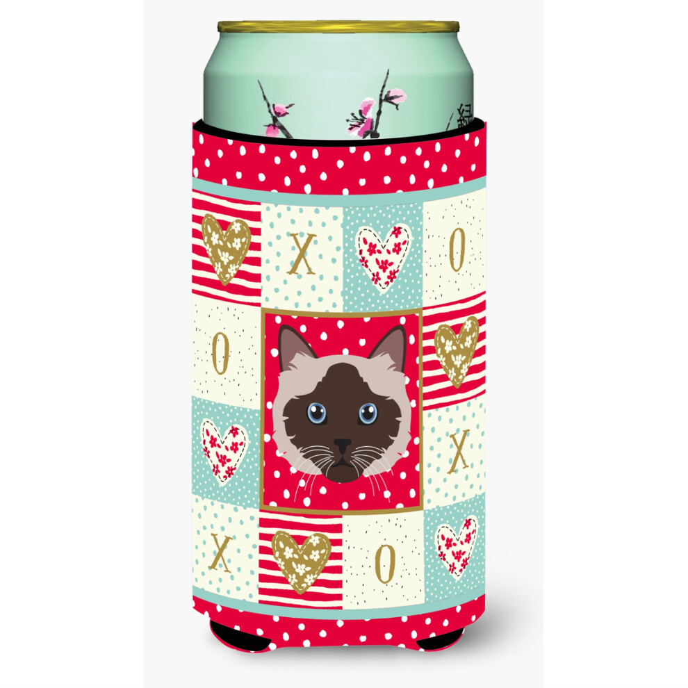 """"Taza Aislante Para Bebidas Fr As Caroline's Treasures CK5090TBC Birman Cat Tall Boy, Multicolor""""-image