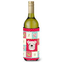 """"Caroline's Treasures CK5197LITERK angol bulldog borosveg Hugger hideg-ital-koozies 750 ml Multicolor""""