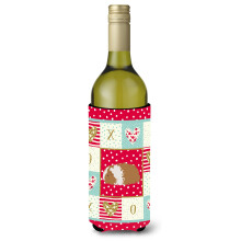 """"Caroline's Treasures CK5437LITERK Texel tengerimalac Love borosveg Hugger hideg-ital-koozies 750 ml Multicolor""""