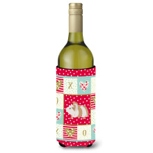""""Caroline's Treasures CK5434LITERK Silkie tengerimalac Love borosveg Hugger hideg-ital-koozies 750 ml Multicolor""""