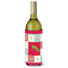 """"Caroline's Treasures CK5531LITERK Chameleon Weinflasche Hugger Cold-Beverage-Koozies 750 ml Mehrfarbig""""