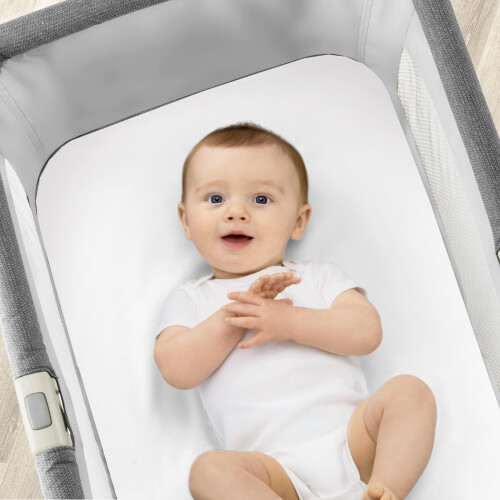 Lenzuola Chicco LullaGo per Culla - Bianco 2-Pezzi | Bianco 2