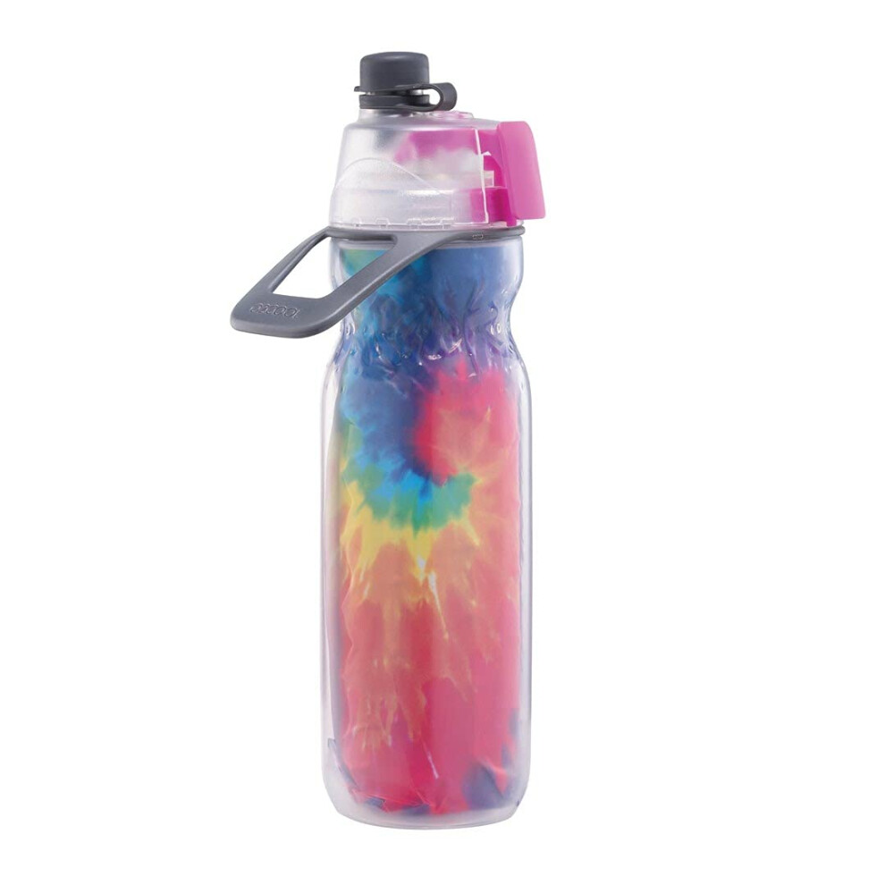 O2COOL Mist N' Sip - Borraccia Isolata, 590 Ml, Tie Dye Purple-image