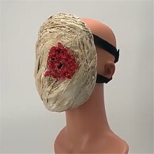 Hill Unique Silent Nurse Face Mask Artistic Resin Design Perfect For Parties Themed