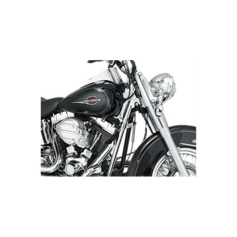 Kuryakyn 7853 Downtube Covers For 2000-2006 Harley-Davidson Softail Deuce Fxstd 191209004873