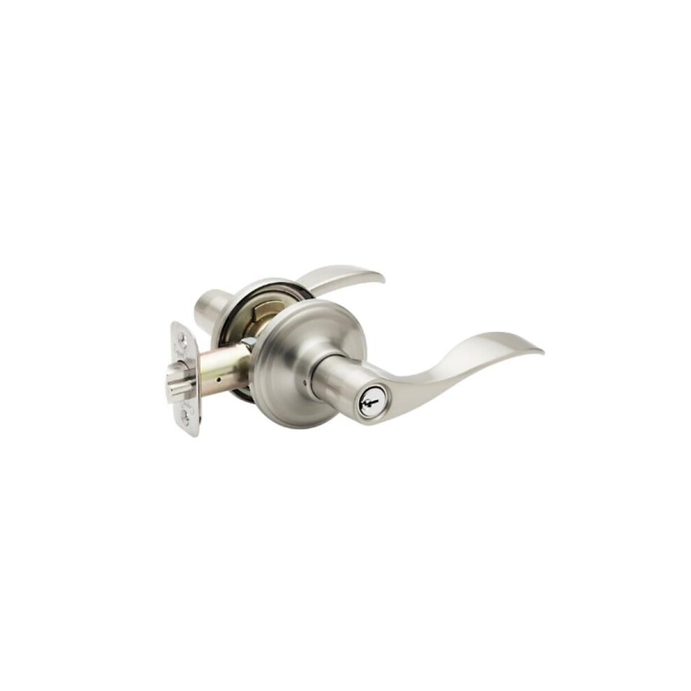 Photos - Door Handle Copper Creek Hardware WL2240SS Waverlie Entry Lever, Satin Stainless