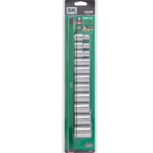 Arrow Fastener SK01342 0.5 in. SAE Drive Standard Socket Set, 11 Piece