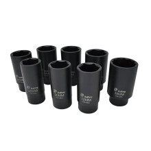 Astro 78866 6 Point Axle Nut Socket Set - 8 Piece