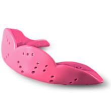 SISU Aero Medium Mouthguard Hot Pink - 1.6mm Thin - Custom-Molded Fit - Slim Design - Remoldable Up to 20 Times - for Team Sports - Non Toxic