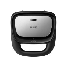 Máquina de waffles e sanduíches Philips série 5000, 750 W, preta (HD2350/80)