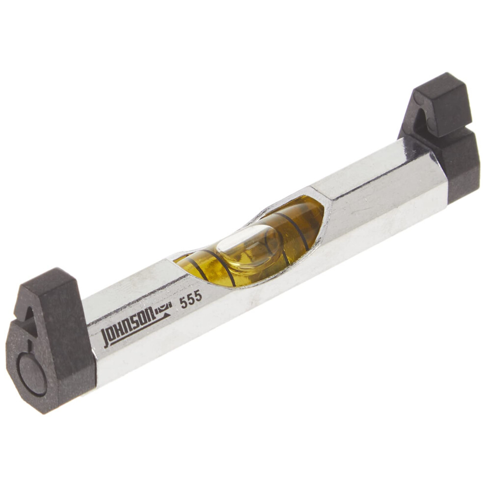 Photos - Spirit Level JOHNSON Level & Tool 555 Aluminum Line Level 3 Silver 1 Level 