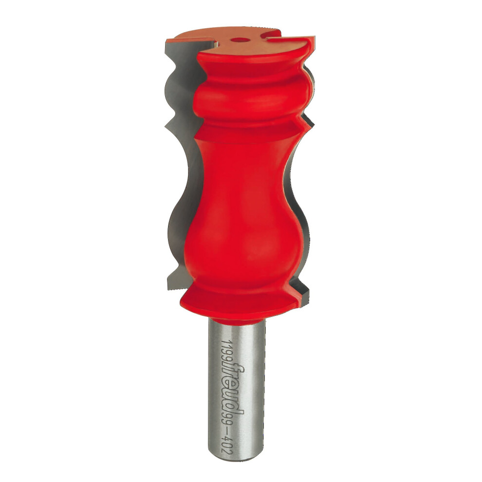 Freud 99-402: 1-1/4"""" (Dia.) Crown Molding Bit With 1/2"""" Shank 17/32"""" Large Radius 008925386094