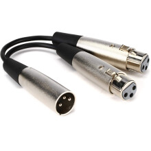 K bel Hosa YXF-119 XLR3M na du lny XLR3F Y, 6 palcov