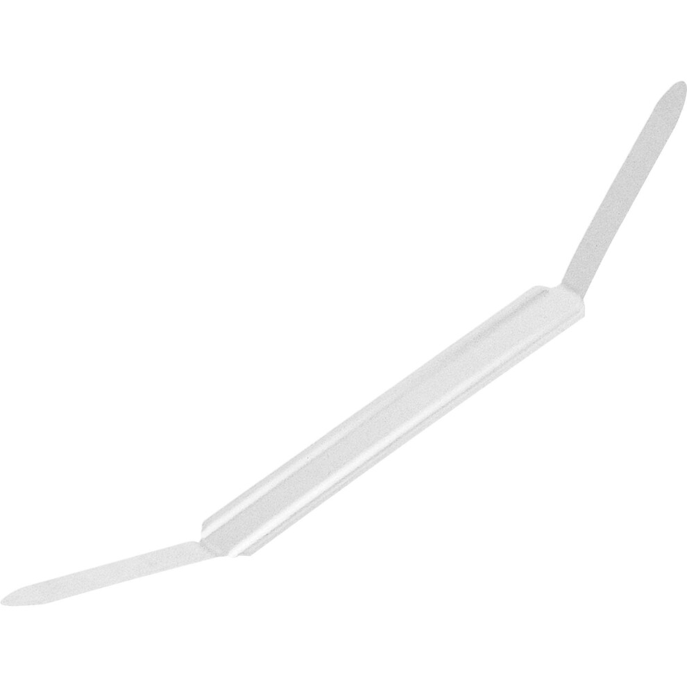 Acco 70023 Prong Bases For Two-Piece Paper Fasteners 2"""""""" Cap. 2 3/4"""""""" Center Silver (Box Of 100) 012301485356