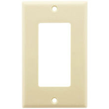 Leviton 80401-A 1-Gang Decora Placa de Parede, Amêndoa
