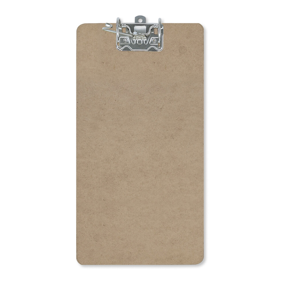 Presse-papiers Officemate en bois recycl   , format l   gal, 23 x 43 cm, avec levier en arche (83121)