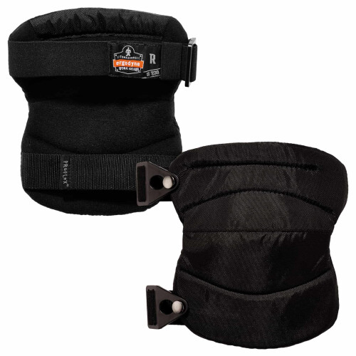 Ergodyne ProFlex 230 Soft Cap Kn?beskyttere Sp?nde lukning Sort