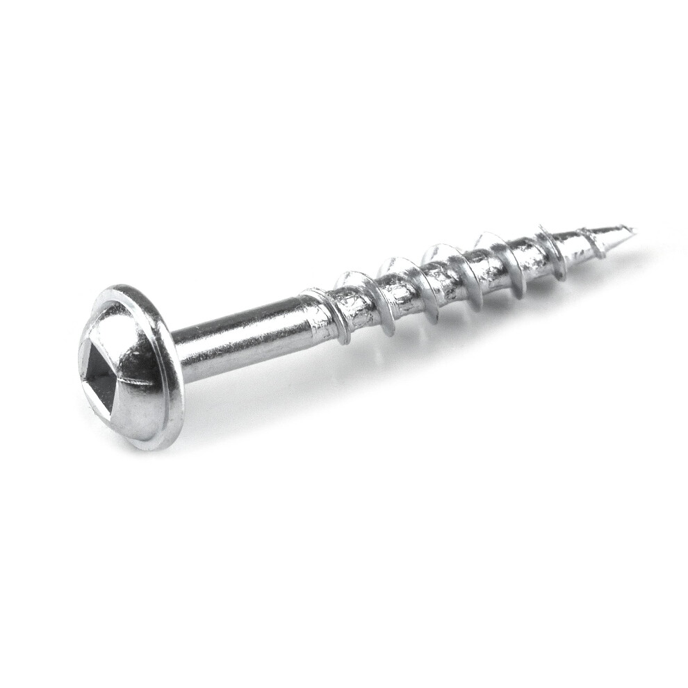 Kreg Sml-C125-100 Zinc Pocket Screws 1 1/4 Inch 8 Coarse Thread Maxi-Loc Head (100 Count) 647096413217