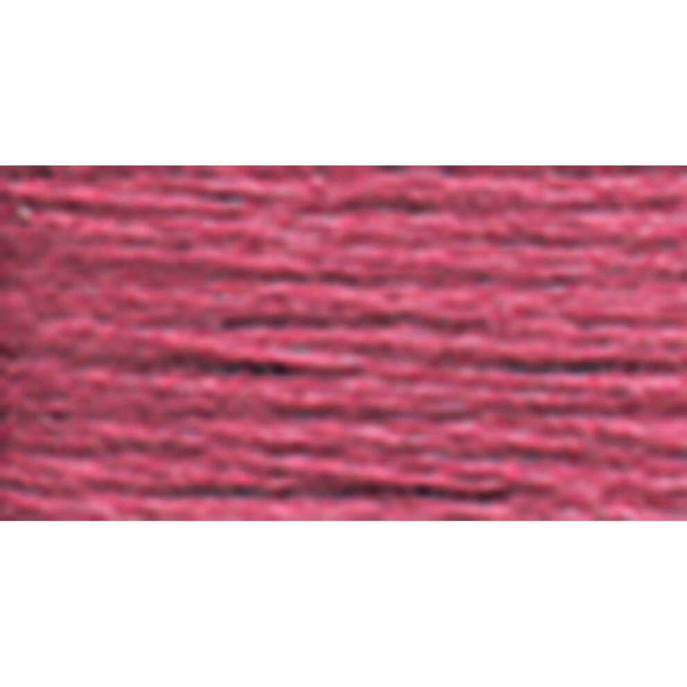 DMC 117-3687 Mouline Stranded Cotton Six Strand Embroidery Floss Thread  Mauve  8.7-Yard