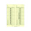 Royal 13702 Time Cards til TC100 / TC200 Time Clocks 250 Count 1