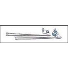 Superior 26-6331 Duplex Twin Curb Feeler, Chroom, 10.5" Lang