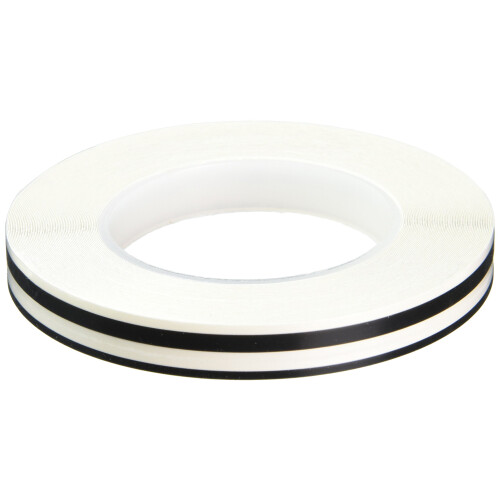 TRIMBRITE T0401 Multistripe 5/16"""""""" Tejp Blk