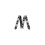 Fender monogrammet guitarrem 2in sort/lysegr?/m?rkegr? 2
