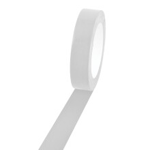 Champion Sports Vinyl Tape 1 Wide x 60 yards Long White - Durable Floor Marking Tape for Social Distancing School Gyms Restaurants - Tough Floor