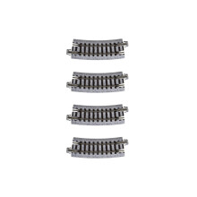 Kato USA Modeltreinproducten Unitrack 249 mm (9 3/4"") radius 15 graden bochtrail (4-delig)