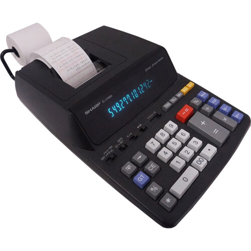Sharp Sharp EL2196BL Standard Function Calculator  Black 2