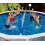 Juego de voleibol Swimline Cross Pool para piscinas elevadas 2