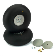 Du-Bro 500RV Ruota grande da 5"""" di diametro (confezione da 2)
