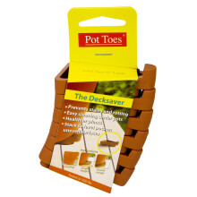 IGC Cartanna PT-06TCCS 6 Pezzi di Supporti per Vasi in Terracotta