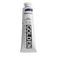 Golden Heavy Body Acrylfarbe, 2 Unzen, Mittelviolett