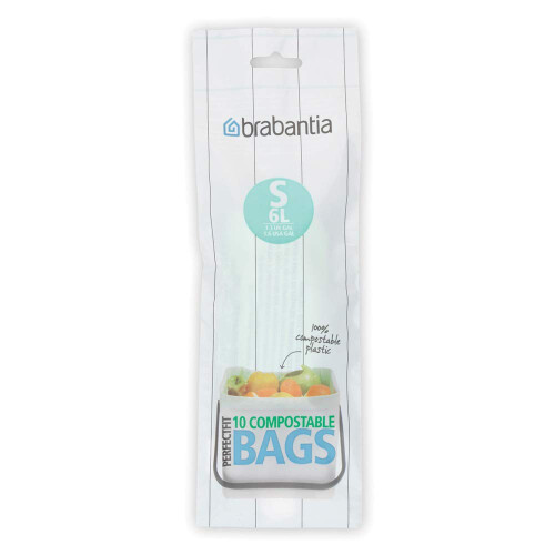 Brabantia Brabantia Τσάντες Απορριμμάτων PerfectFit (Μέγεθος A / 0.8 Γαλόνι) Υψηλής Ποιότητας
