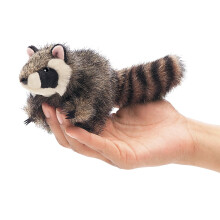 Folkmanis Mini Raccoon Finger Puppet Gray 1 EA