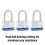 Master Lock Master Lock 5TRILFPF Κλειδαριά Εξωτερικού με Κλειδί, 3 Πακέτο Ιδιοκτήτη, Ασημί 4