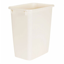 Cesto de Lixo Rubbermaid FG280500BISQU, 21 litros, Offwhite