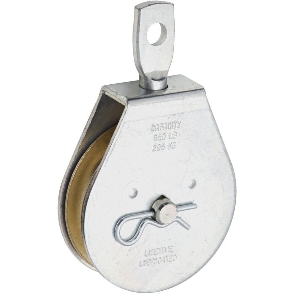 National Hardware N220-004 3211Bc Swivel Single Pulley In Zinc Plated 038613220003