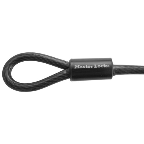 Master Lock Καλώδιο Master Lock, Ατσάλινο με Βρόχους, 4 πόδια, 85DPF, Μαύρο 1
