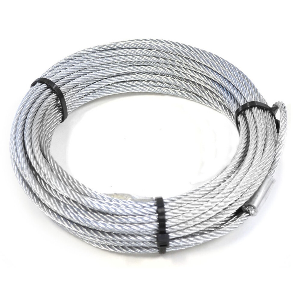 Warn 15236 Replacement Wire Winch Rope 50 Feet Silver 012748136361