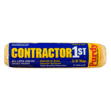 PURDY 144688092 Contractor 1st Medium Density Polyester 3/8"""" Nap Cover 9 inch Multi