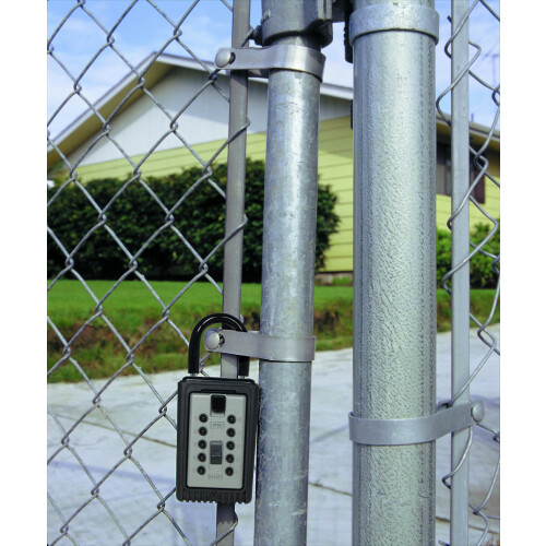 KIDDE Kidde AccessPoint 001166 Keysafe 3-Key Portable Push Button Key Safe Box Titanium Gray 2