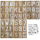 Duro Stencil-It Oil Board Stencil Set 12-tommer 3
