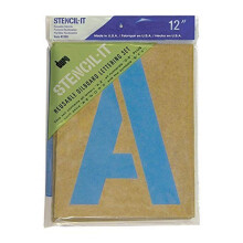 Duro stencil-it placa de ulei de stencil set de 12 inci de 12 inci