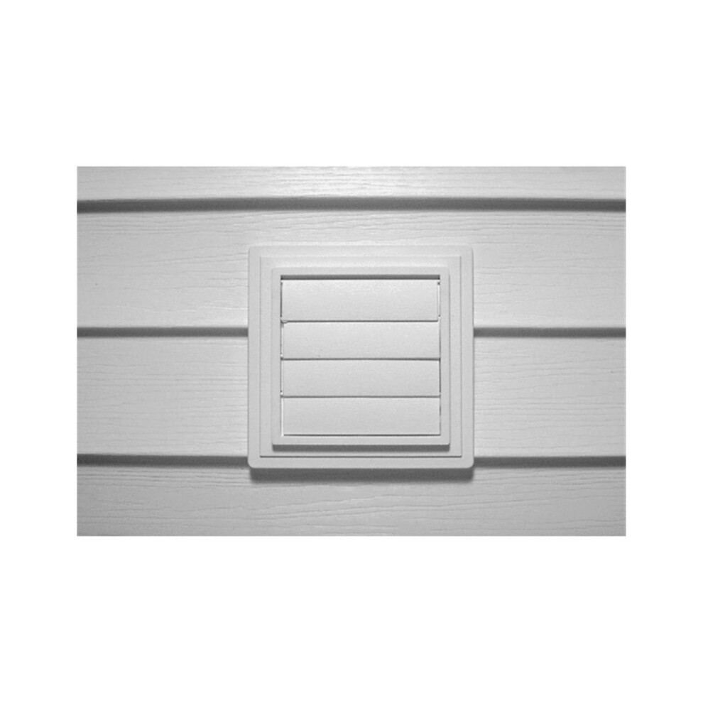 Alcoa Home Exteriors Exvent Pw Louvered Exhaust Vent 723605473832
