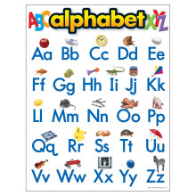 TREND ENTERPRISES INC. Alphabet Learning Chart 17"""""""" x 22""""""""