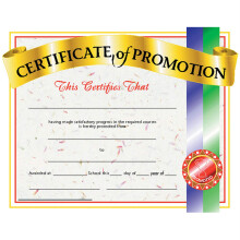 Hayes Publishing Certificate of Promotion 8,5"""" x 11"""" Pakke med 30 stk.